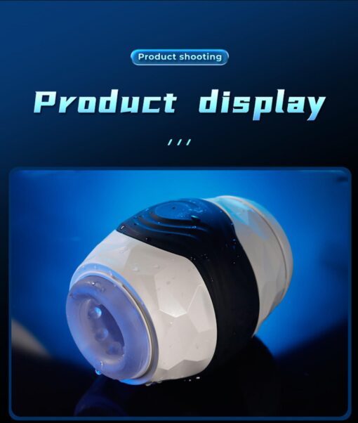 Vibrating ball male stroker - obrazek 8