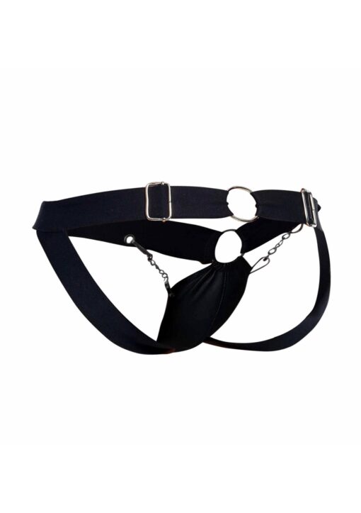 Dngeon chain jockstrap black - obrazek 7