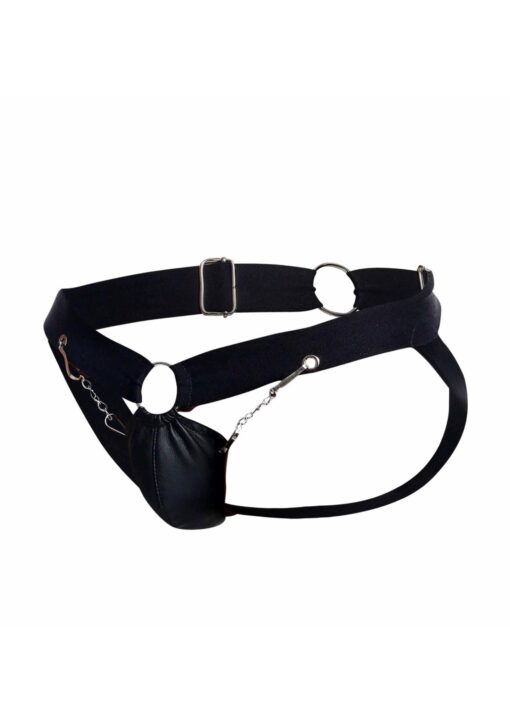 Dngeon chain jockstrap black - obrazek 8