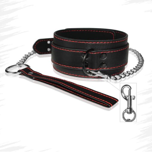 Bondage fetish pleasure collar - obrazek 5