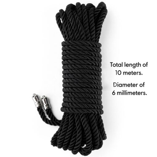 Rebellion reign ebony silky bondage rope - obrazek 2