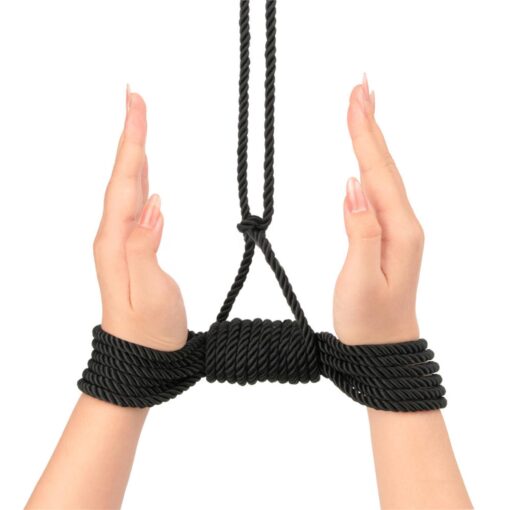 Rebellion reign ebony silky bondage rope - obrazek 5