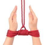 Rebellion reign crimson silky bondage rope - obrazek 5