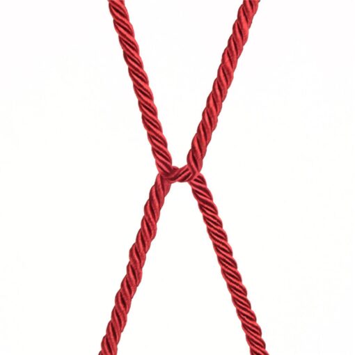 Rebellion reign crimson silky bondage rope - obrazek 8