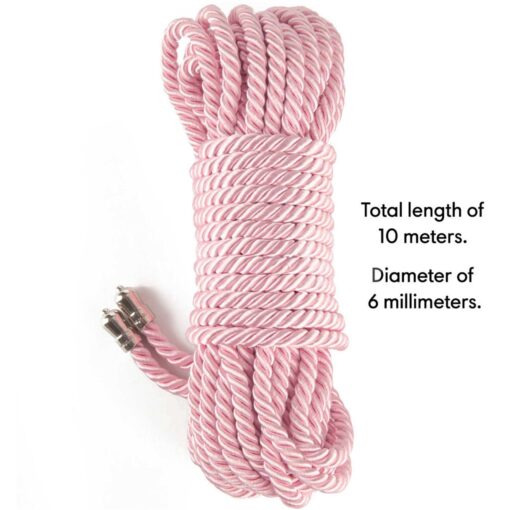 Rebellion reign rose silky bondage rope - obrazek 3
