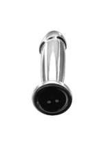 Buttplug vibr. penis silver - obrazek 3