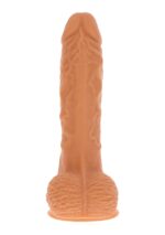 Up&down rotating vibr dildo light skin tone - obrazek 3
