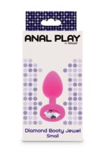 Diamond booty jewel small pink - obrazek 2