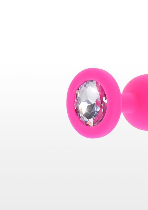 Diamond booty jewel small pink - obrazek 4