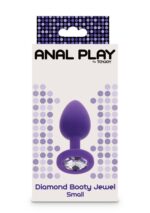 Diamond booty jewel small purple - obrazek 2
