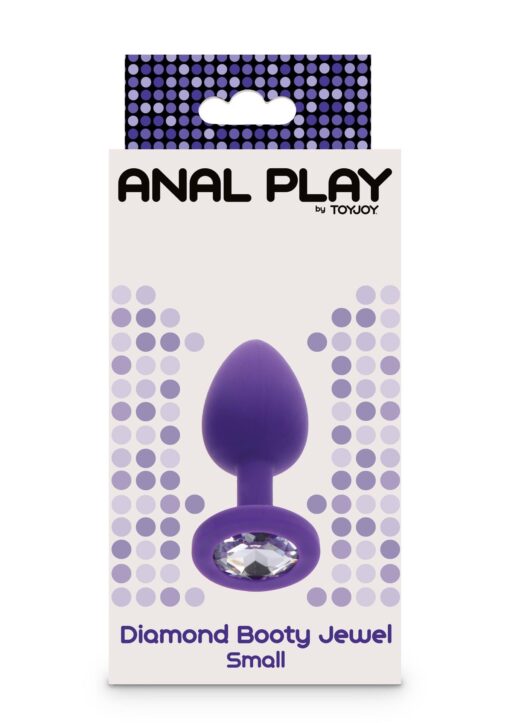 Diamond booty jewel small purple - obrazek 2