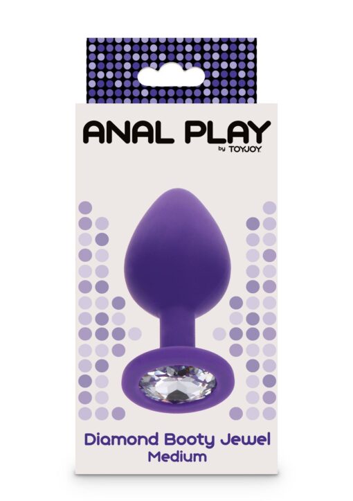 Diamond booty jewel medium purple - obrazek 2