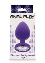 Diamond booty jewel large purple - obrazek 2
