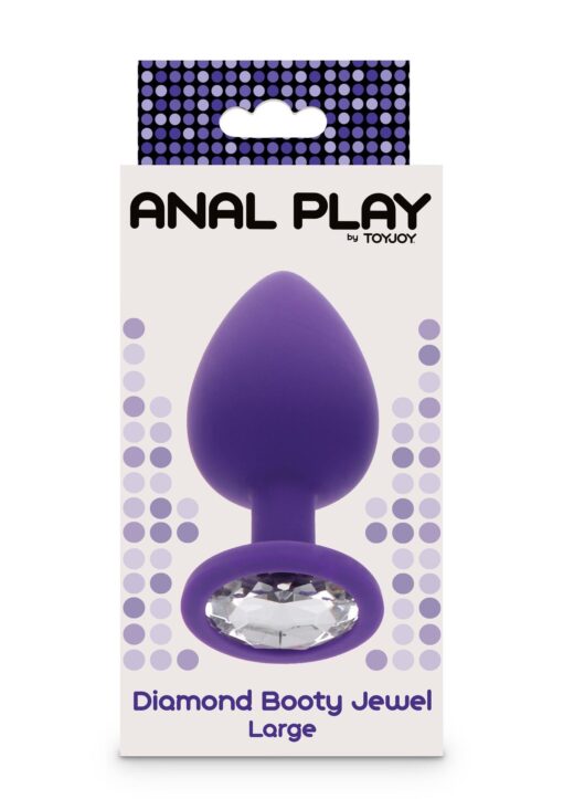 Diamond booty jewel large purple - obrazek 2