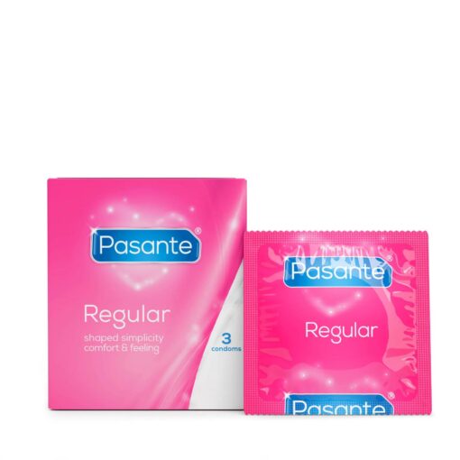 Pasante regular condoms  3 pcs - obrazek 2