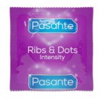 Pasante ribs & dots/intensity condoms 3 pcs - obrazek 3