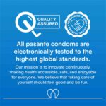 Pasante ribbed/passion condoms  3 pcs - obrazek 4