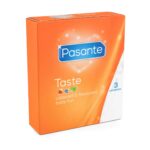 Pasante flavours/taste condoms 3 psc - obrazek 2