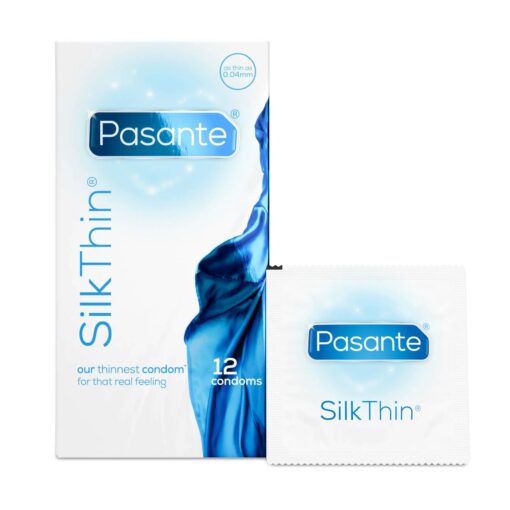 Pasante silk thin condoms 12 pcs - obrazek 2