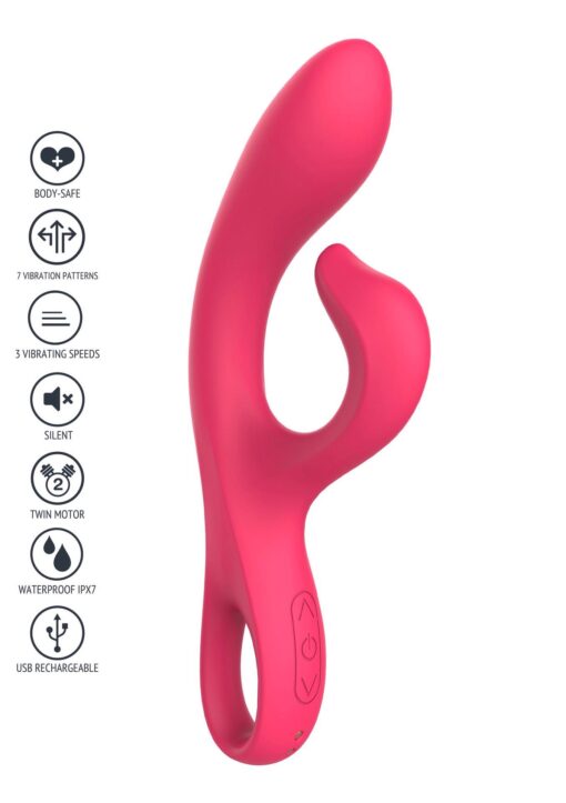 Endless orgasm vibrator fuchsia - obrazek 12
