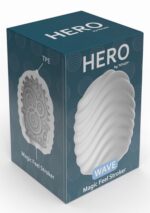 Mini masturbator wave white - obrazek 2