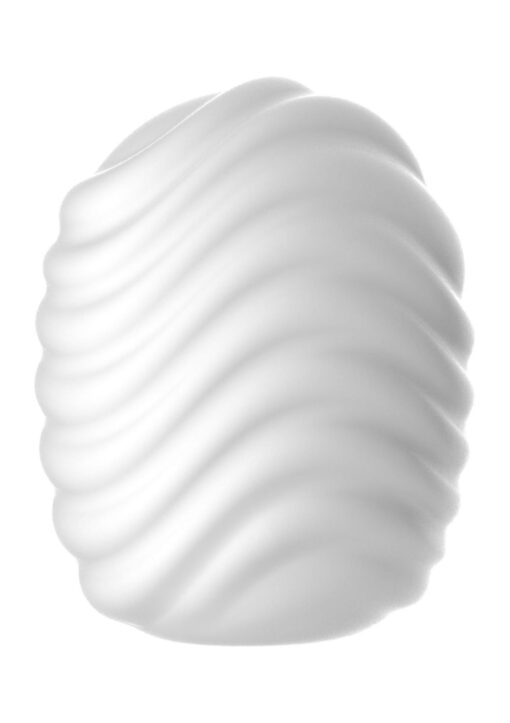 Mini masturbator wave white - obrazek 3