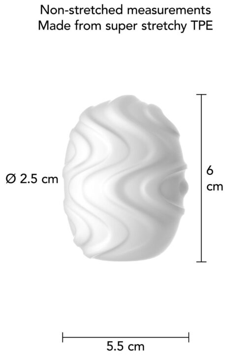 Mini masturbator art white - obrazek 5