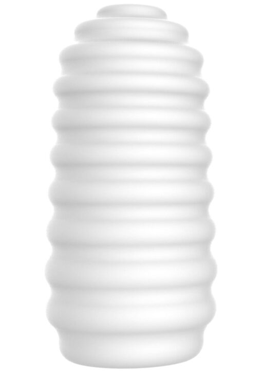 Medium masturbator ribs white - obrazek 3