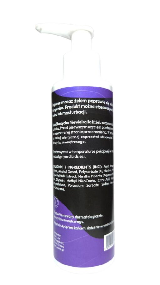 Men size gel 150 ml - obrazek 2