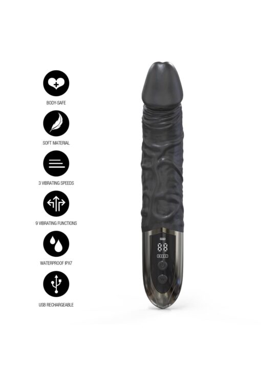 Anal power vibrator black - obrazek 7