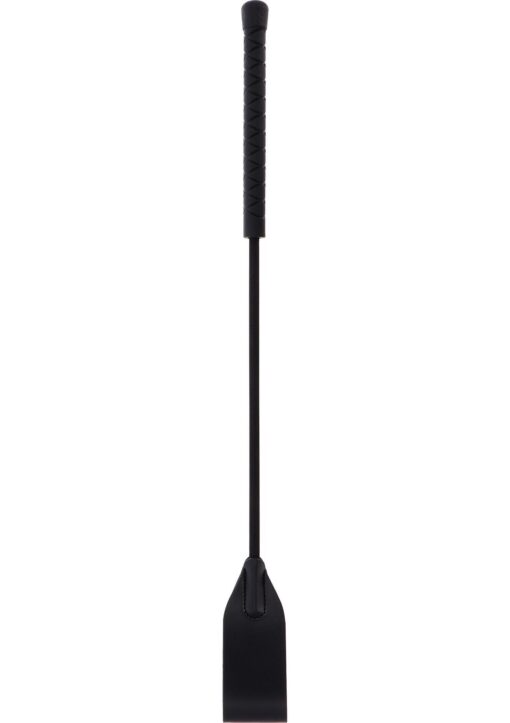 Crop flapper whip black - obrazek 3