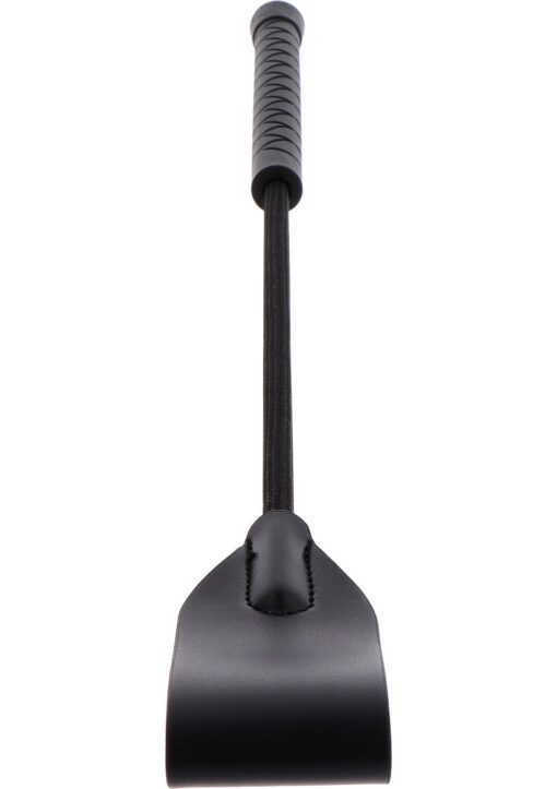 Crop flapper whip black - obrazek 4