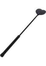 Crop whip heart black - obrazek 2