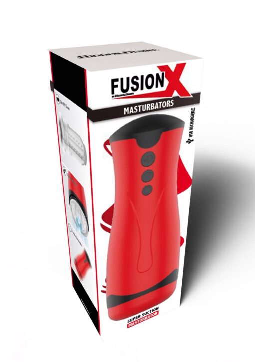 Super suction masturbator red - obrazek 2