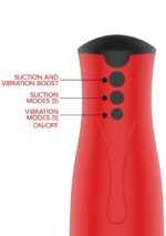 Super suction masturbator red - obrazek 4