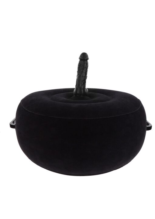 Inflatable fuck seat w. remote black - obrazek 3