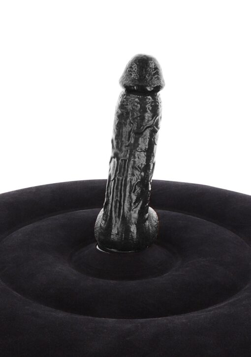 Inflatable fuck seat w. remote black - obrazek 4