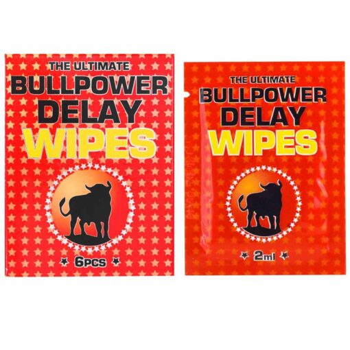 Bull power delay wipes sachets - obrazek 2