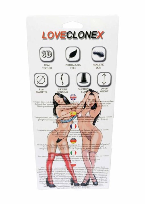 Dildo-morfeusz-loveclonex 7"-flexible - obrazek 7