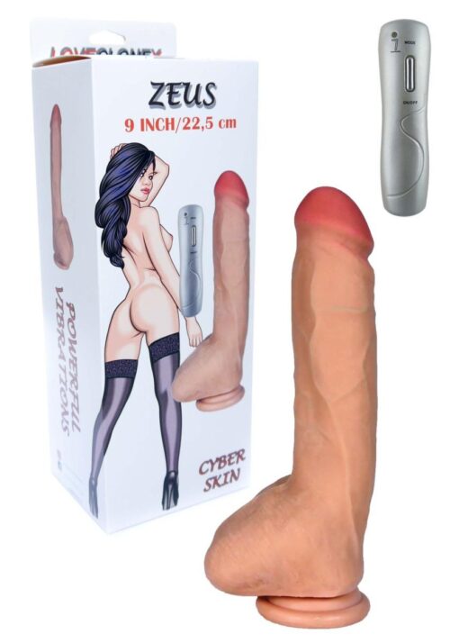Wibrator-zeus-loveclonex 9""-vibration - obrazek 6