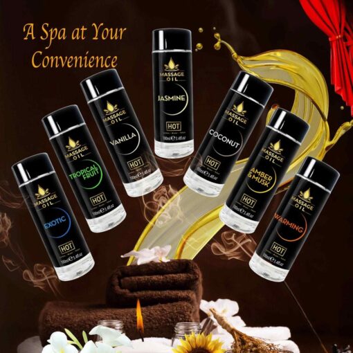 Hot massage oil  warming - obrazek 2