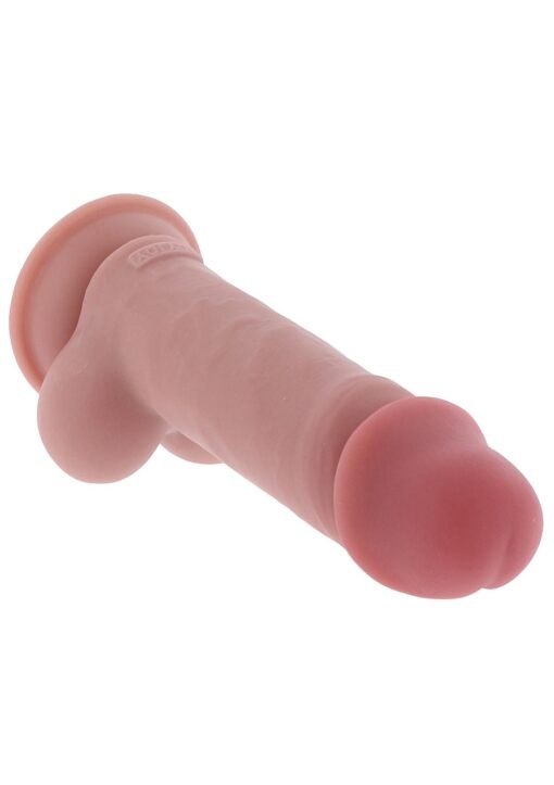 Deluxe dual density thick dildo tpe 17 cm - obrazek 7