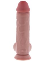 Deluxe dual density thick dildo tpe 25 cm - obrazek 4