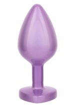 Diamond heart plug large purple - obrazek 5
