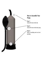 Starter penis pump black - obrazek 2