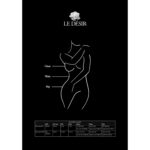 Lace suspender bodystocking - one size - obrazek 9
