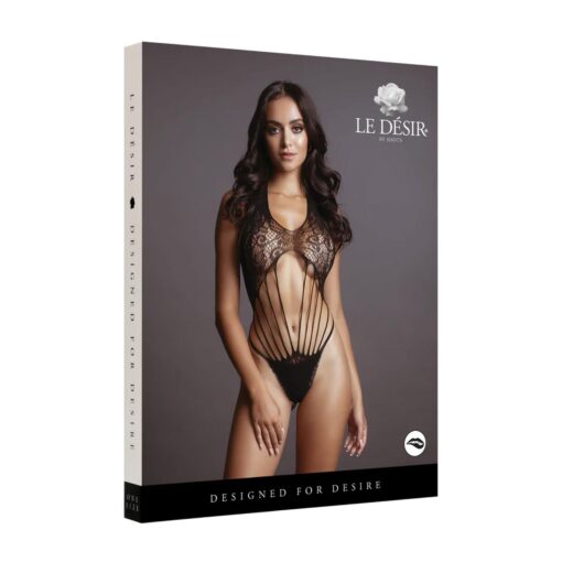Strappy lace teddy - one size - obrazek 2