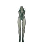 Fishnet and lace bodystocking - queen size - obrazek 7
