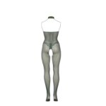 Fishnet and lace bodystocking - queen size - obrazek 8