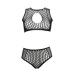 Duo net key-hole bra set - one size - obrazek 7